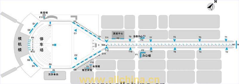 南京禄口机场进场路中段两侧高炮(户外编号:14758)